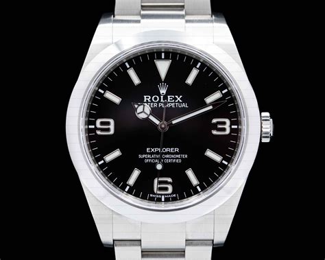 rolex explorer 214270 case height|Rolex explorer 214270 mark 2.